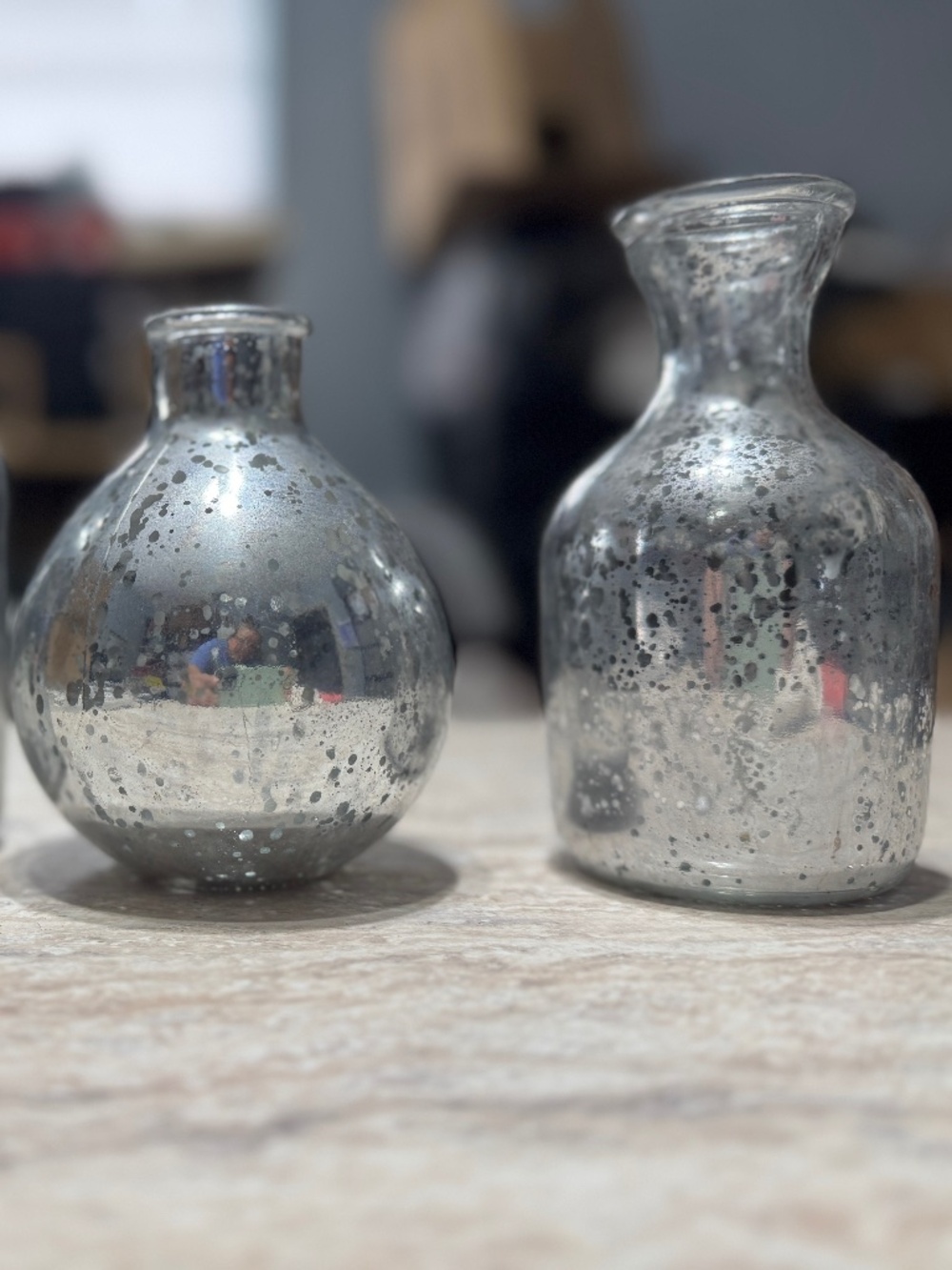 3Pcs Glass Vases